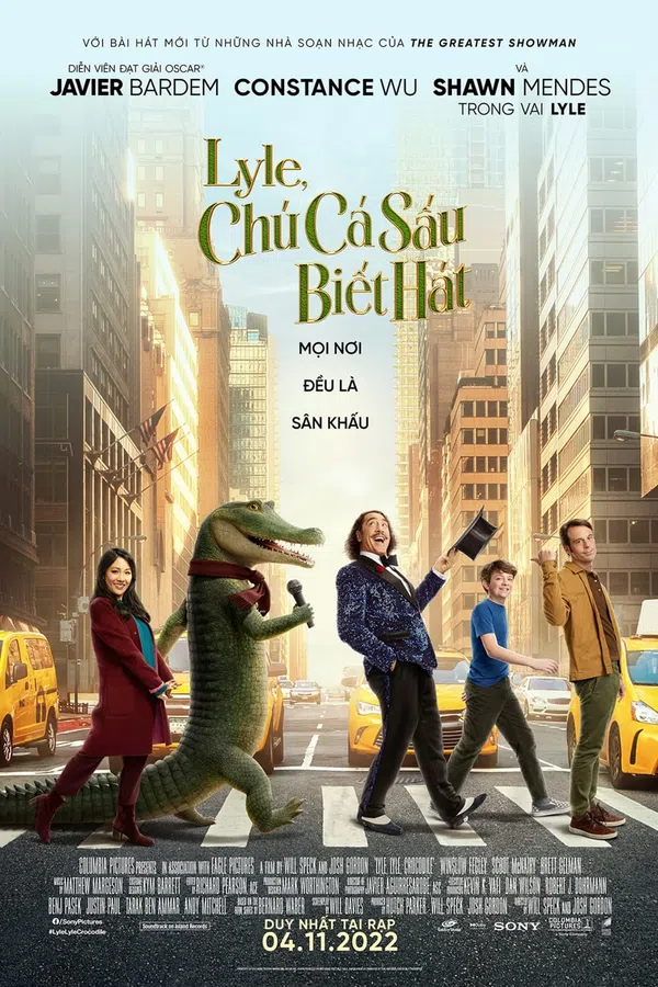 Lyle, Chú Cá Sấu Biết Hát Vietsub - Motchill