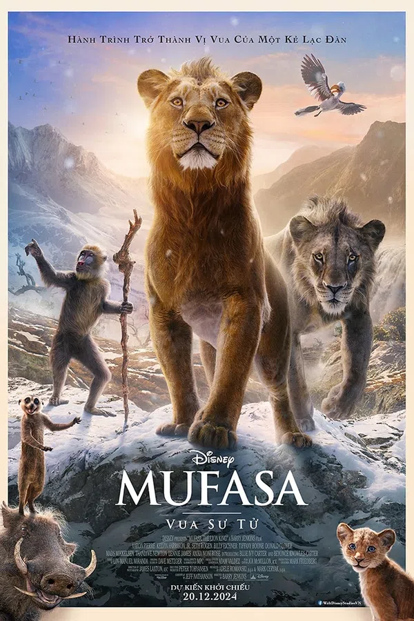 Mufasa: Vua Sư Tử Vietsub - Motchill
